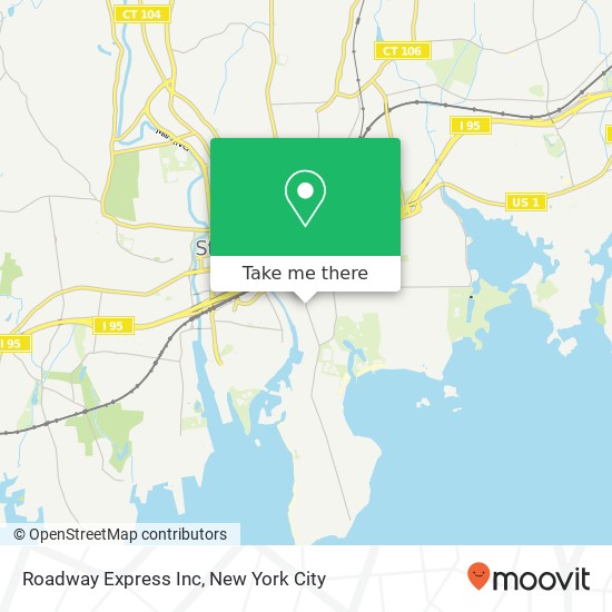 Mapa de Roadway Express Inc