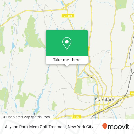 Allyson Roux Mem Golf Trnament map