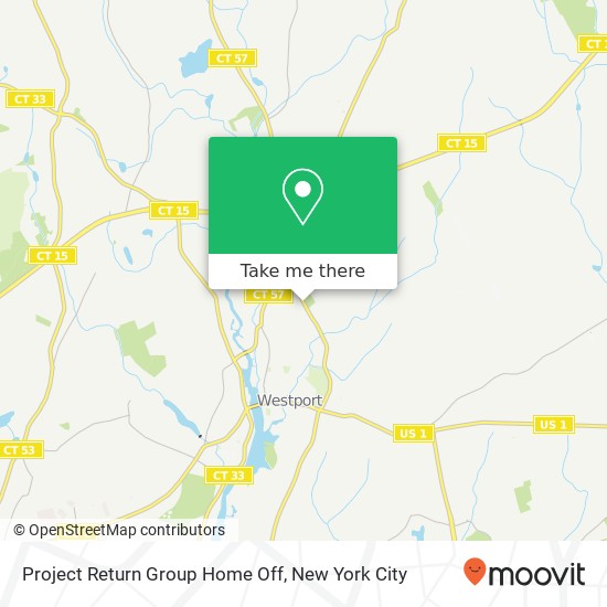 Project Return Group Home Off map