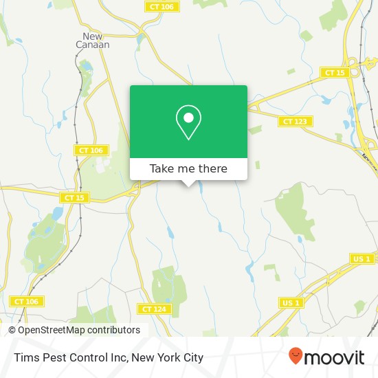 Tims Pest Control Inc map