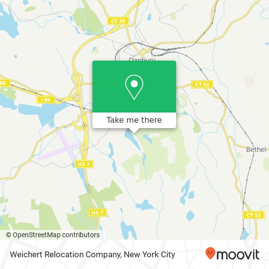 Mapa de Weichert Relocation Company