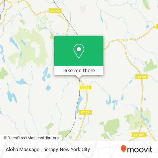 Mapa de Aloha Massage Therapy