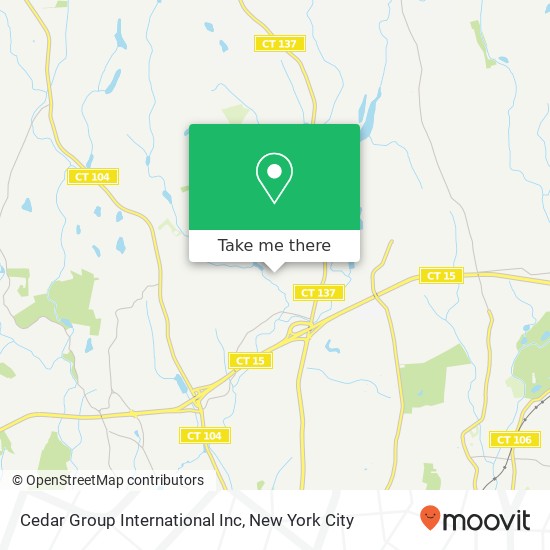 Mapa de Cedar Group International Inc