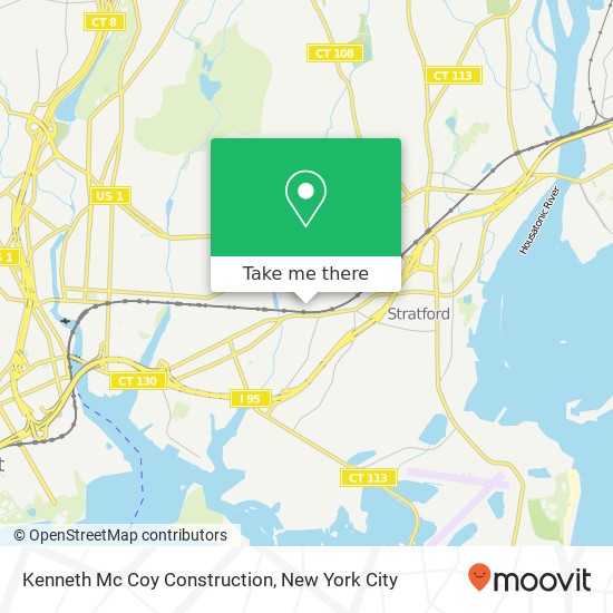 Mapa de Kenneth Mc Coy Construction