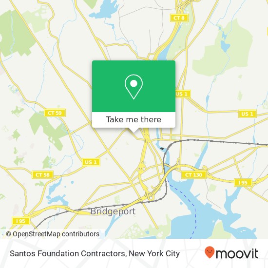 Santos Foundation Contractors map