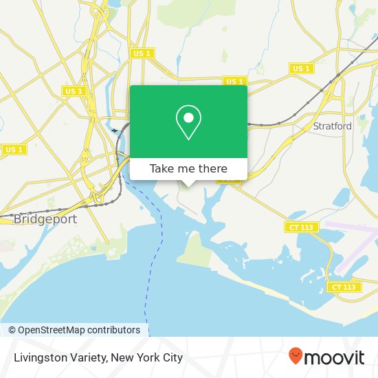 Livingston Variety map