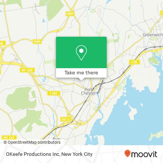 Mapa de OKeefe Productions Inc