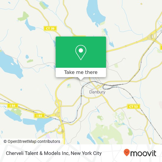 Cherveli Talent & Models Inc map