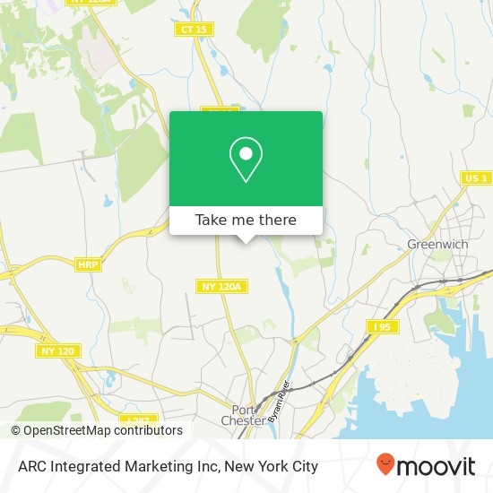 Mapa de ARC Integrated Marketing Inc