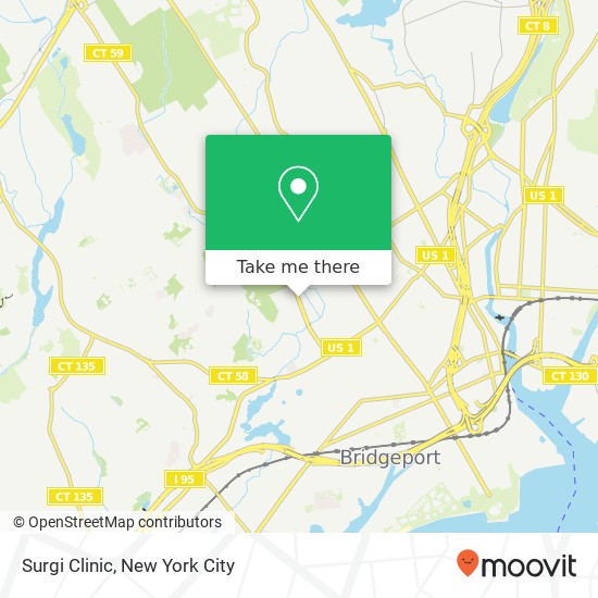 Surgi Clinic map