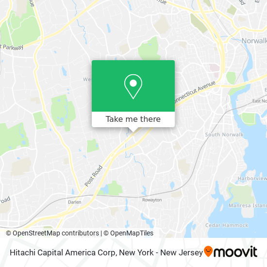 Hitachi Capital America Corp map