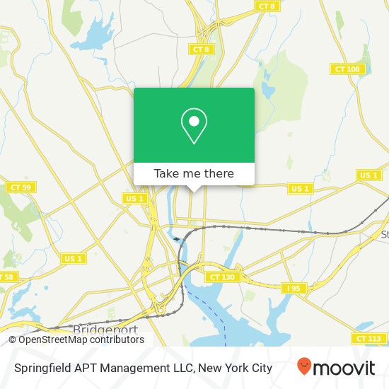 Mapa de Springfield APT Management LLC