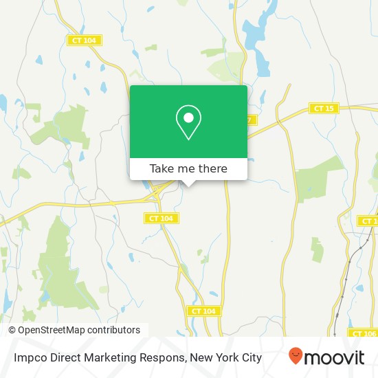 Impco Direct Marketing Respons map