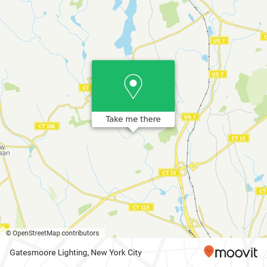 Mapa de Gatesmoore Lighting