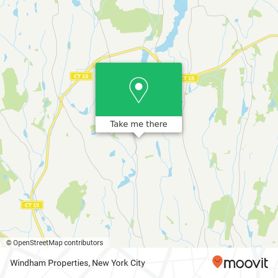 Windham Properties map