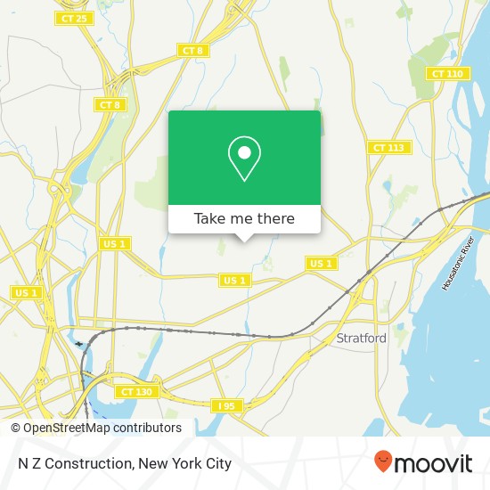 N Z Construction map