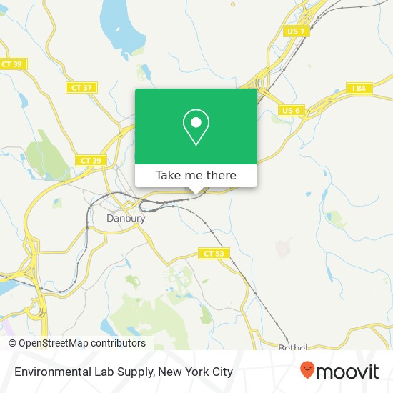 Mapa de Environmental Lab Supply