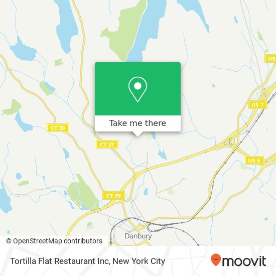 Mapa de Tortilla Flat Restaurant Inc