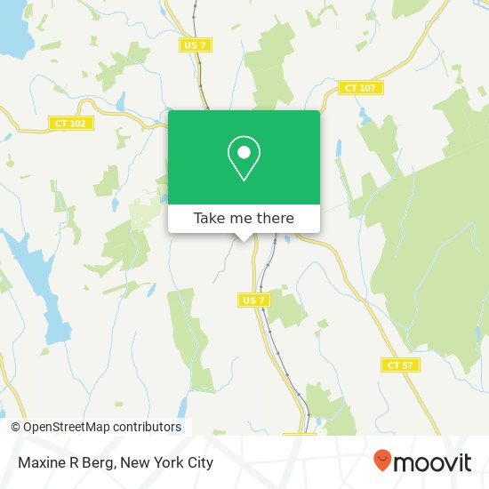 Maxine R Berg map