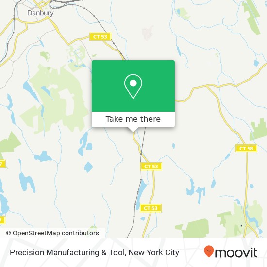 Precision Manufacturing & Tool map