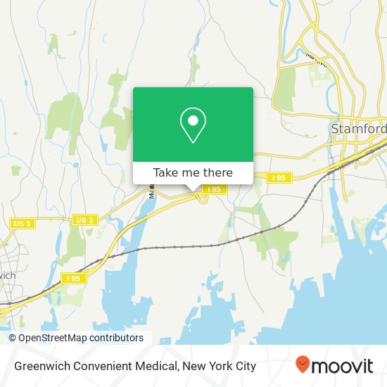 Greenwich Convenient Medical map