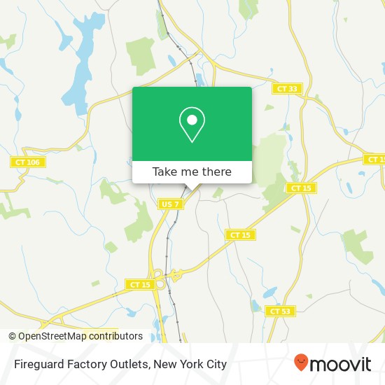 Fireguard Factory Outlets map