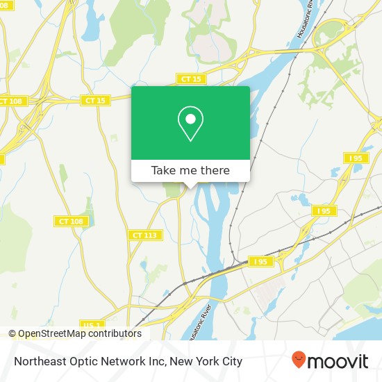 Mapa de Northeast Optic Network Inc