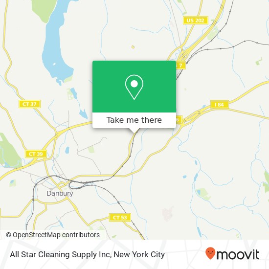 Mapa de All Star Cleaning Supply Inc