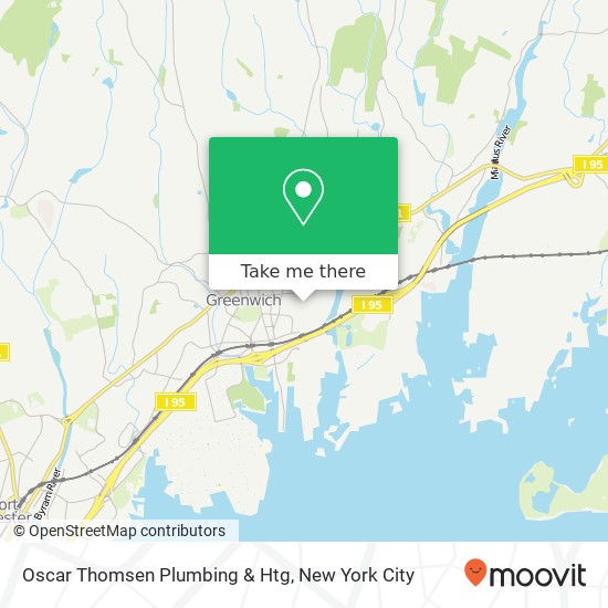 Oscar Thomsen Plumbing & Htg map