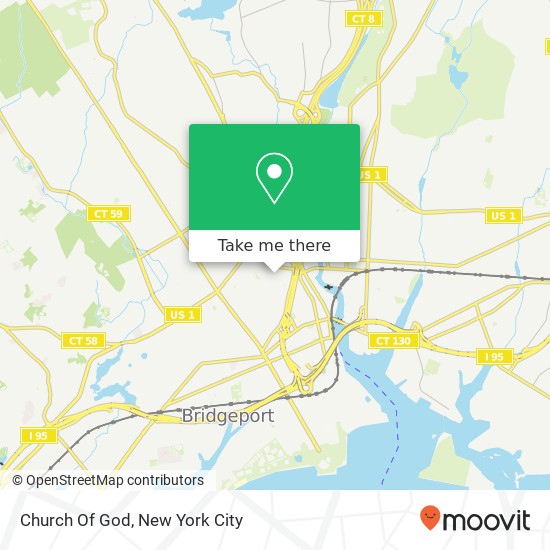 Mapa de Church Of God