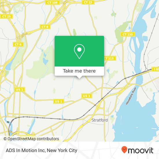 Mapa de ADS In Motion Inc