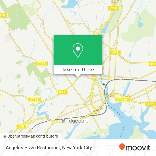 Angelos Pizza Restaurant map