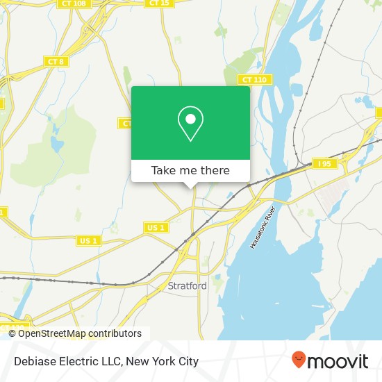 Mapa de Debiase Electric LLC