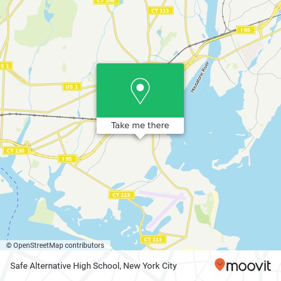 Mapa de Safe Alternative High School