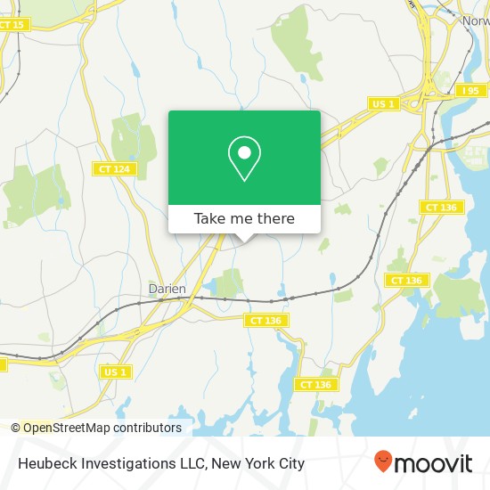 Heubeck Investigations LLC map