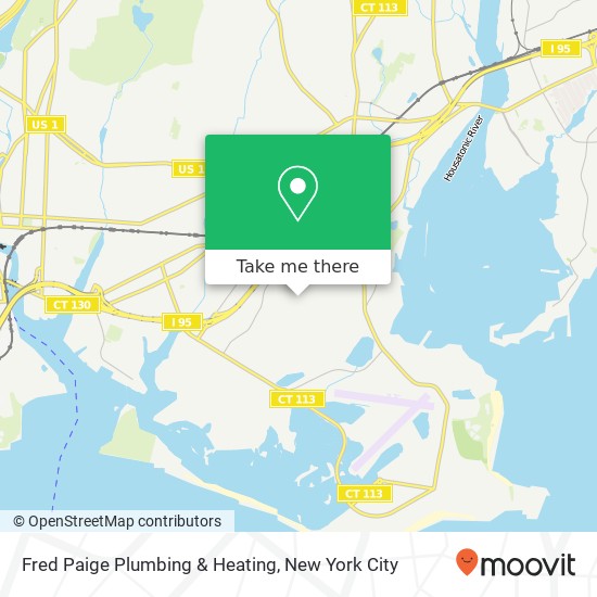 Fred Paige Plumbing & Heating map