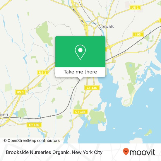 Mapa de Brookside Nurseries Organic