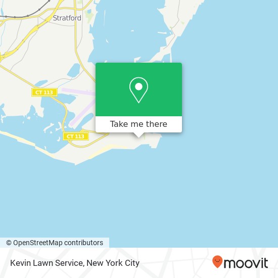 Kevin Lawn Service map