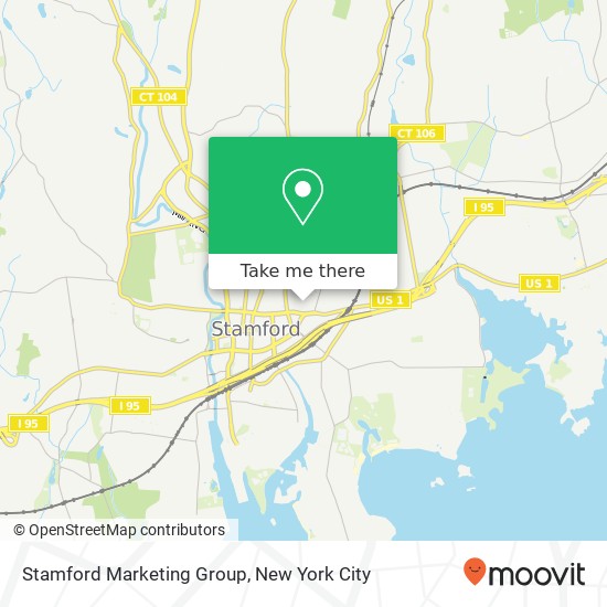 Mapa de Stamford Marketing Group