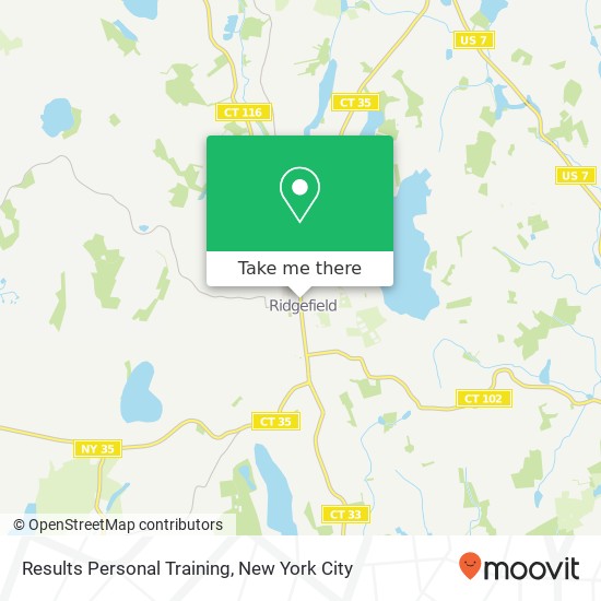 Mapa de Results Personal Training