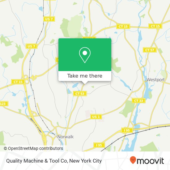 Mapa de Quality Machine & Tool Co