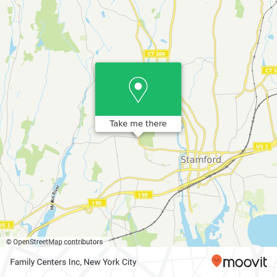 Family Centers Inc map