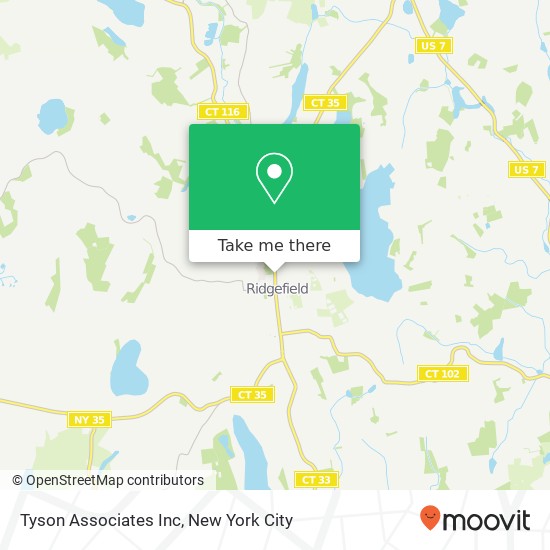 Mapa de Tyson Associates Inc