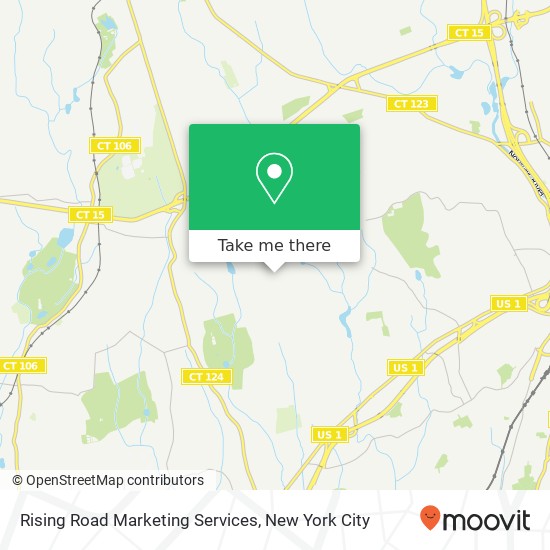 Rising Road Marketing Services map