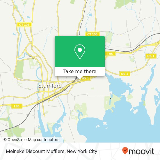Meineke Discount Mufflers map