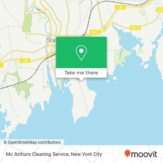 Mapa de Mc Arthurs Cleaning Service