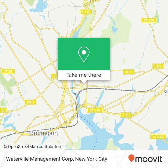 Waterville Management Corp map