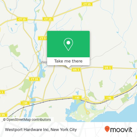 Mapa de Westport Hardware Inc