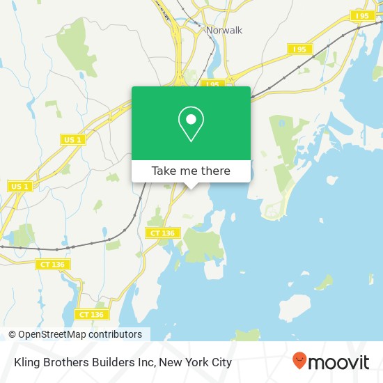 Mapa de Kling Brothers Builders Inc