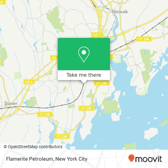 Flamerite Petroleum map